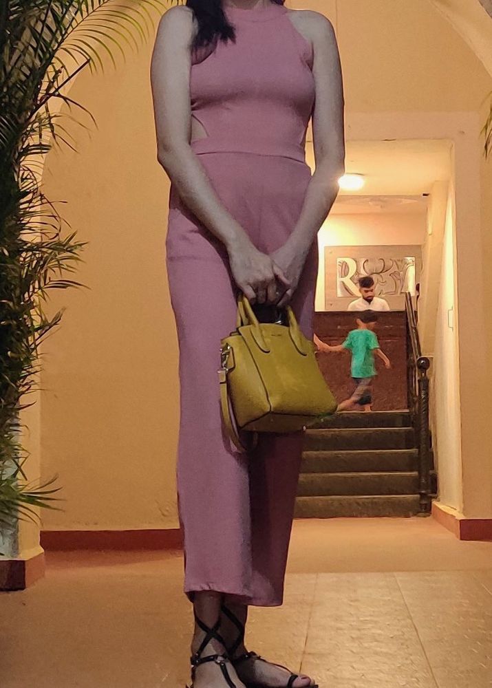 Dusty Rose Jumpsuit