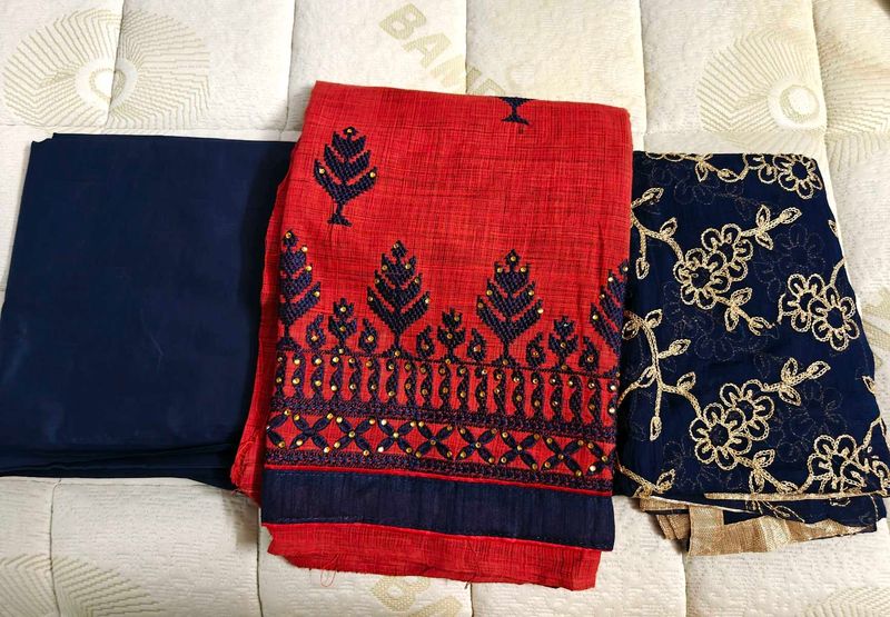 Cotton dress material