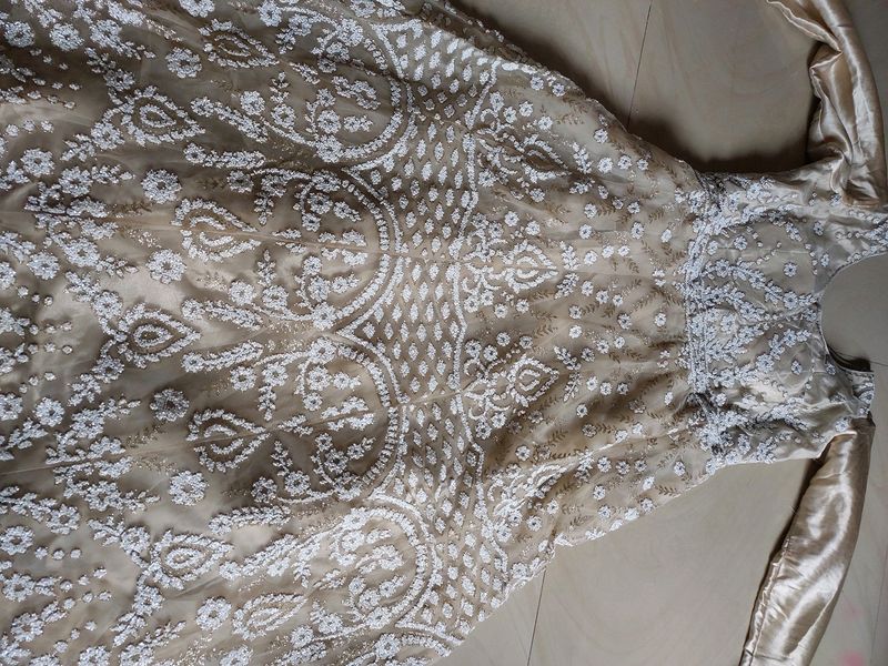 Heavy Cutdana Work Gown Look Beautiful ❤️❤️❤️