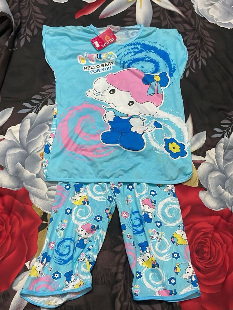 Cute Cartoon Pajama Set