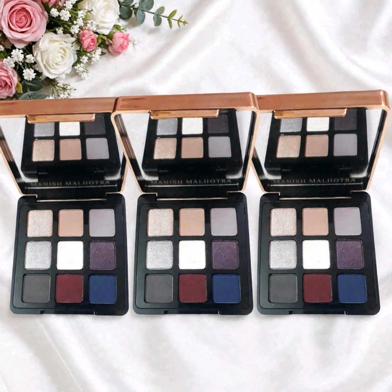 Pack of 3 Manish Malhotra Eyeshadow Palette