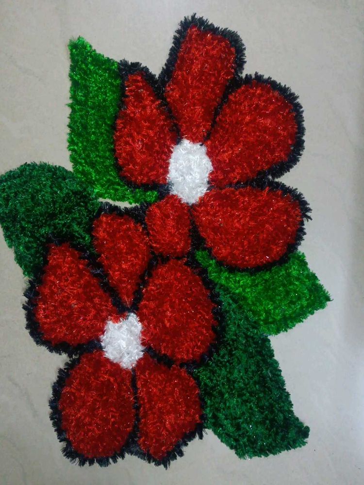 Flower Rangoli Mat