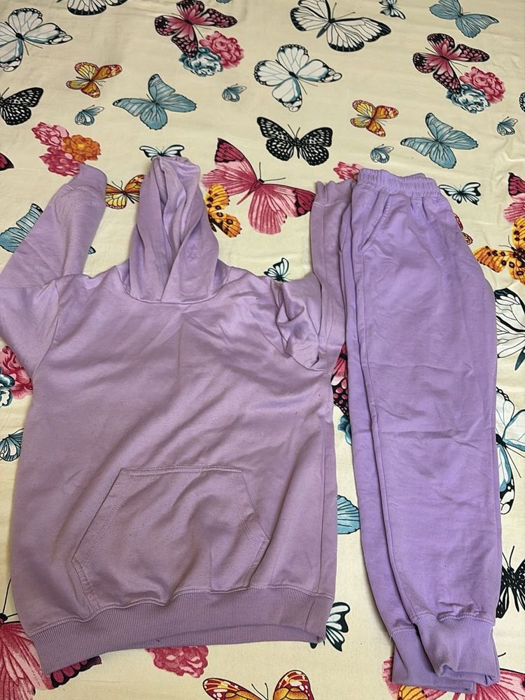 Lavender Lounge Set: Hoodie &amp; Pants