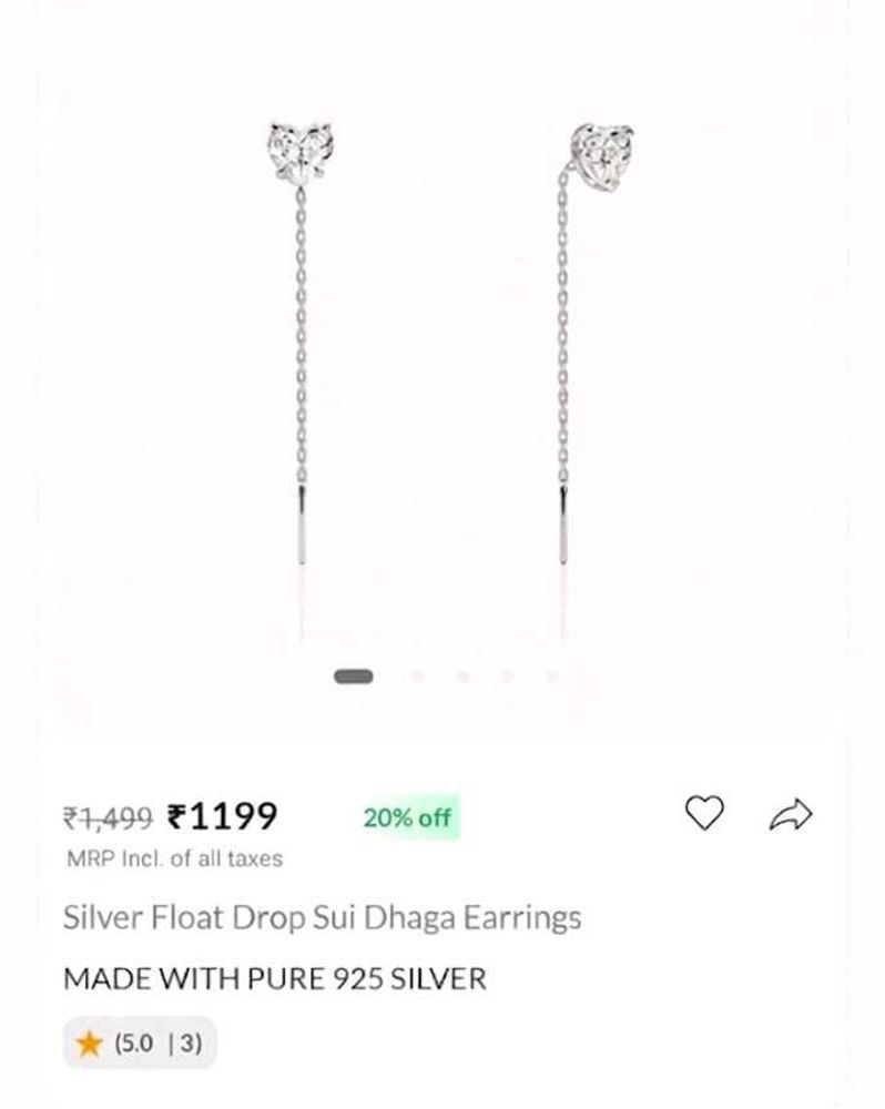 new heart sui dhaga earrings