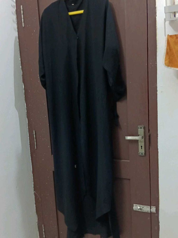 Elegant Black Abaya Style Gown