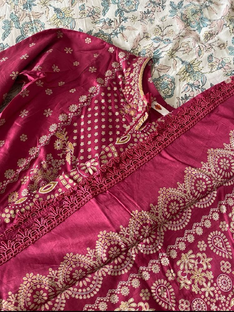 Original khaadi 3 piece suit set