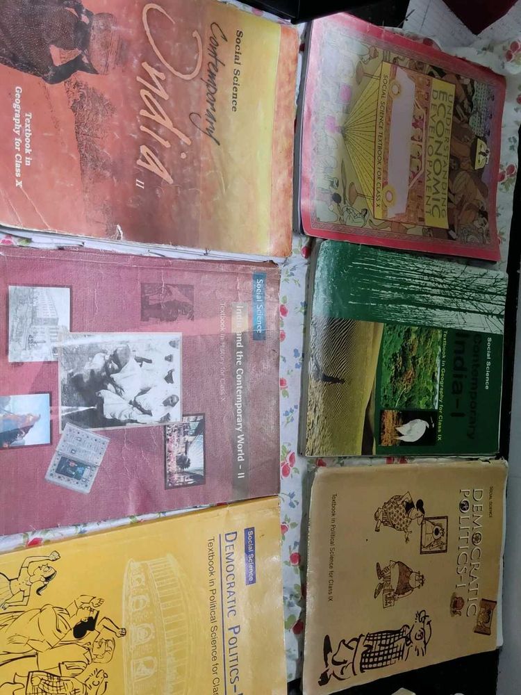 Class 9 &amp; 10 Social Textbooks