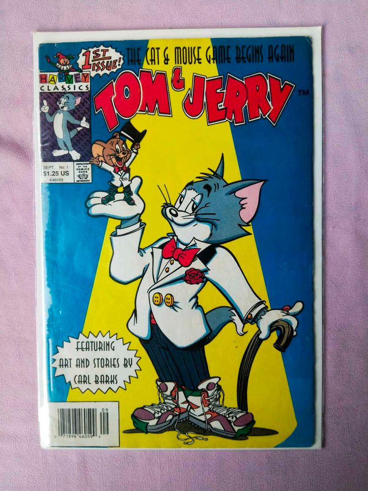 Tom &amp; Jerry #1 First Issue Comic Book