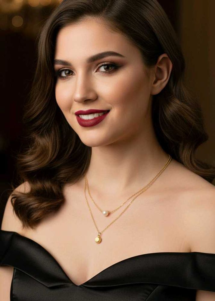 Layered Pearl Necklace