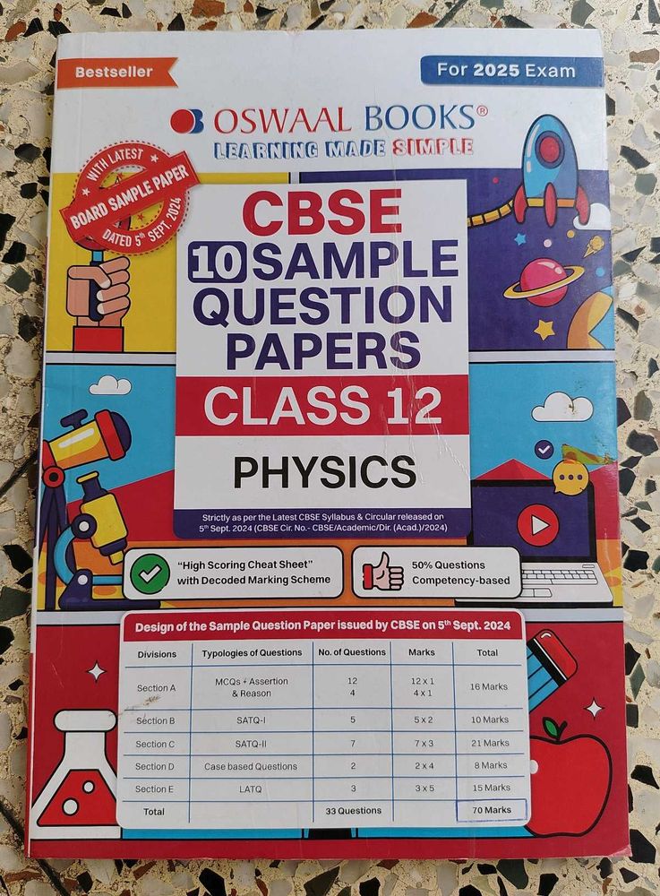 CBSE Class 12 Physics Sample Papers