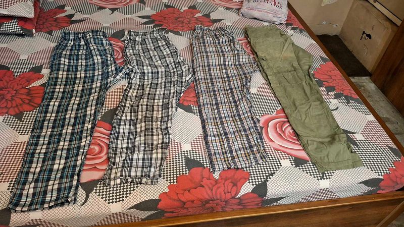 Set of 4 Comfortable Trousers