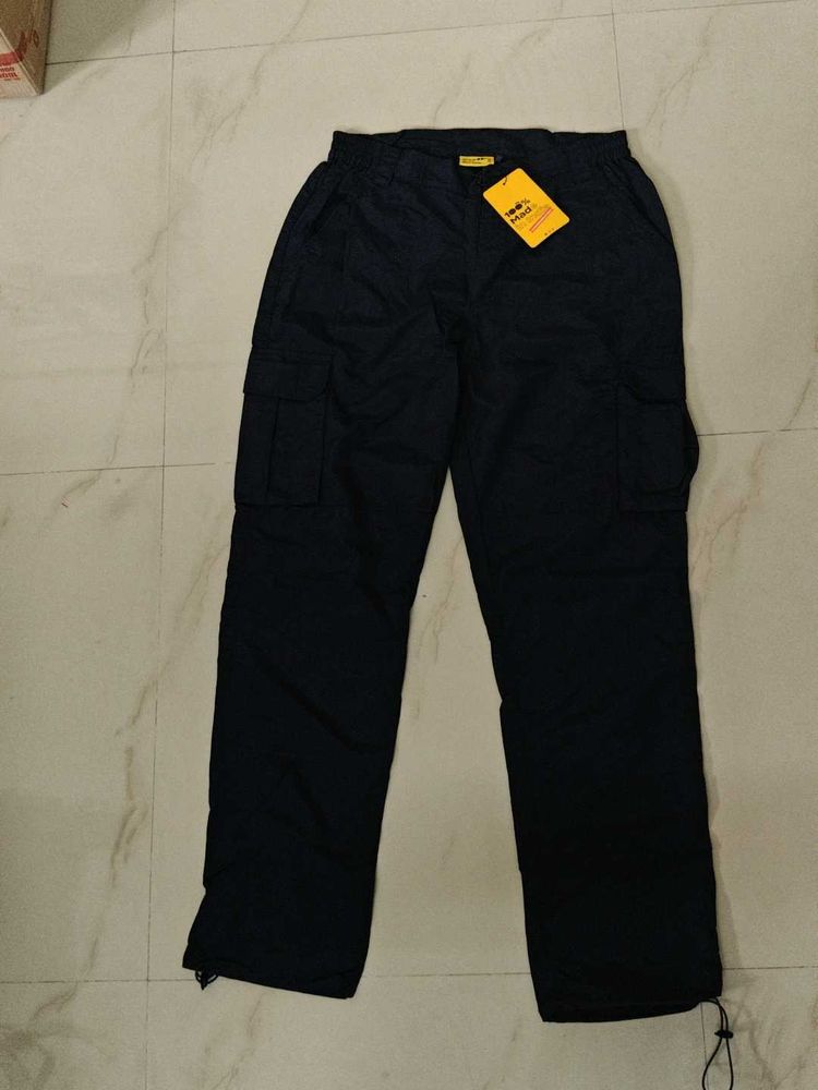 Navy Blue Cargo Pants