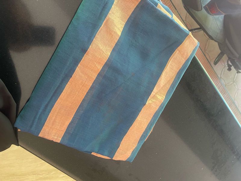 Peacock Colour Saree