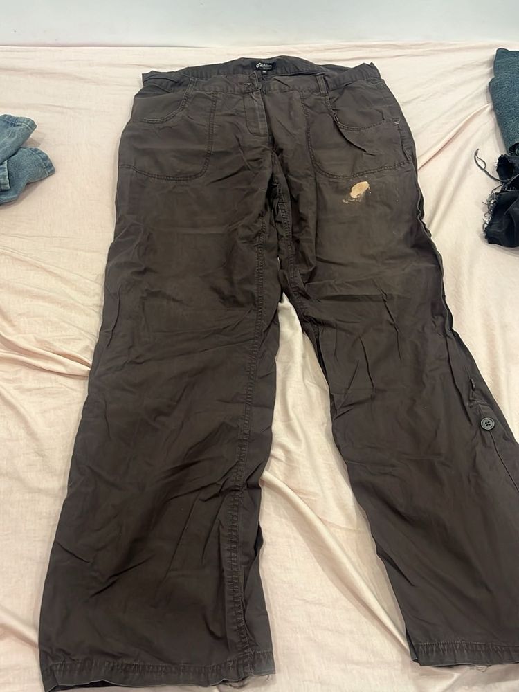 Brown Cargo Pants