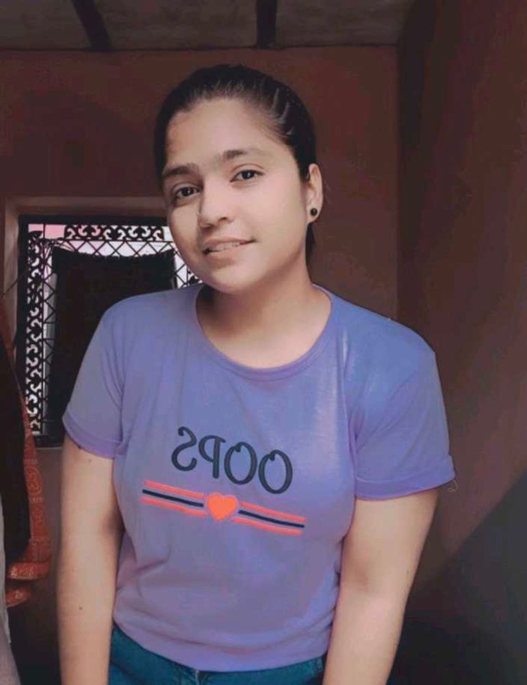 Cute Purple Graphic T-Shirt