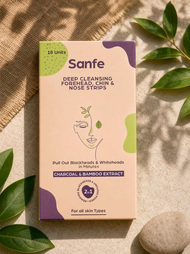 Sanfe Deep Cleansing Face Strips