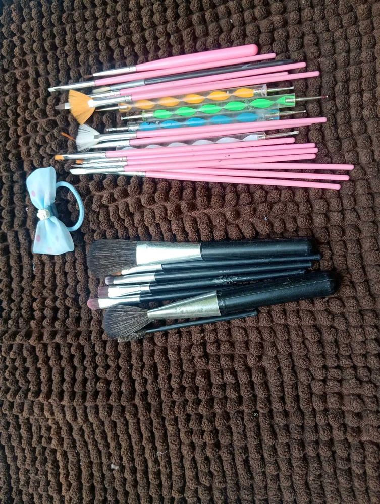 Nail Art Brushes &amp; Dotting Tools Set
