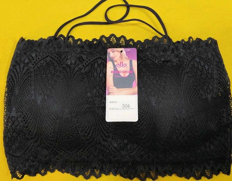 81 -- Lace Strappy Bralette