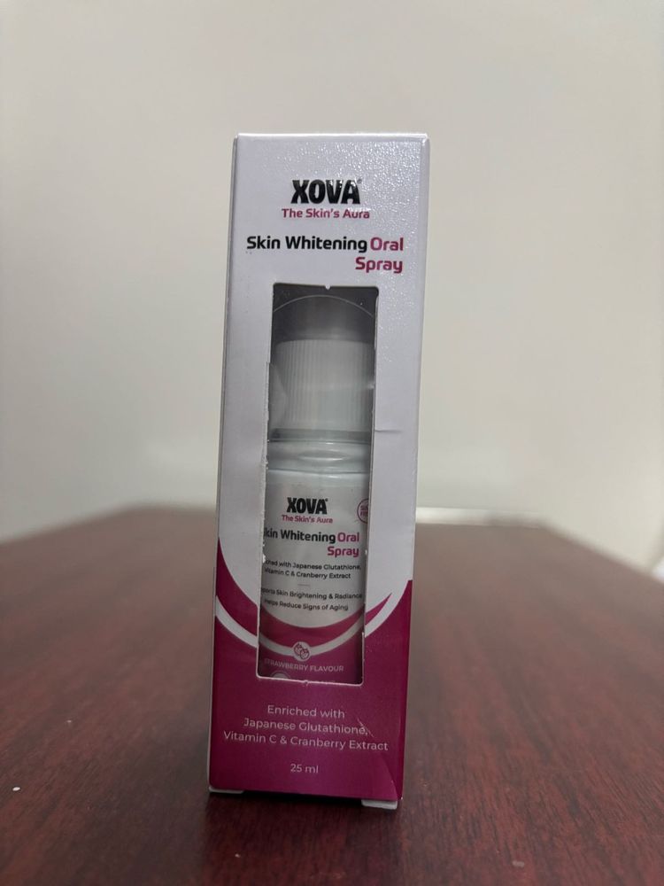 XOVA Skin Whitening Oral Spray New