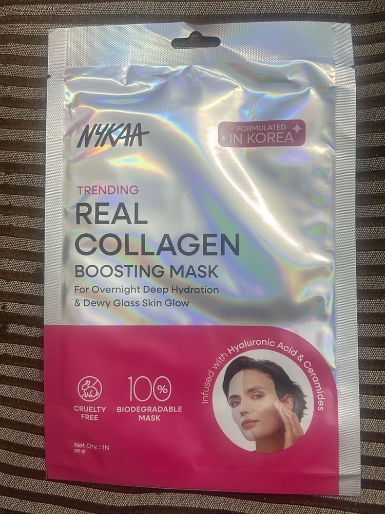 Nykaa Real Collagen Boosting Mask