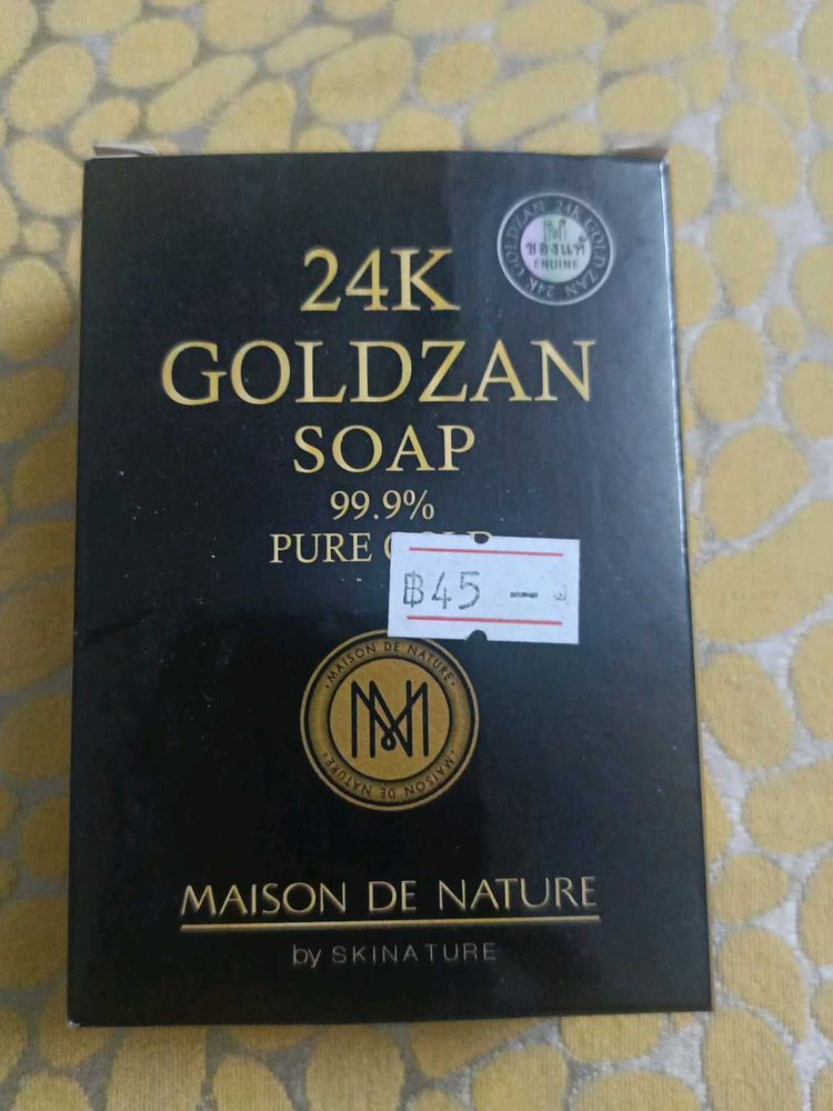 24K Goldzan Soap by Maison De Nature