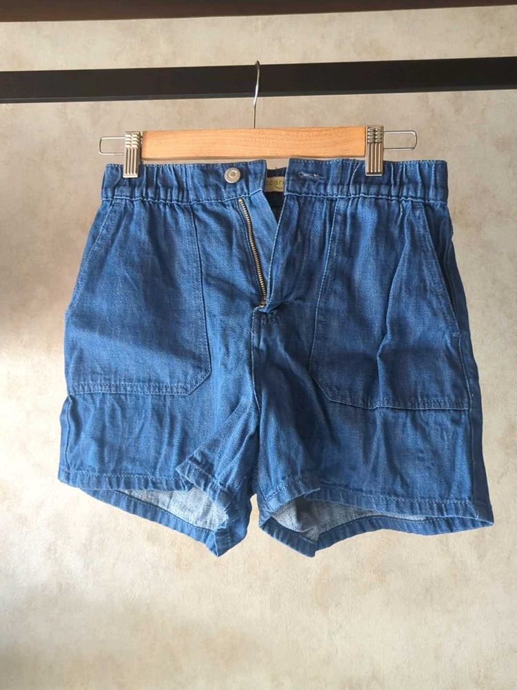 Max Blue Denim Shorts (S)