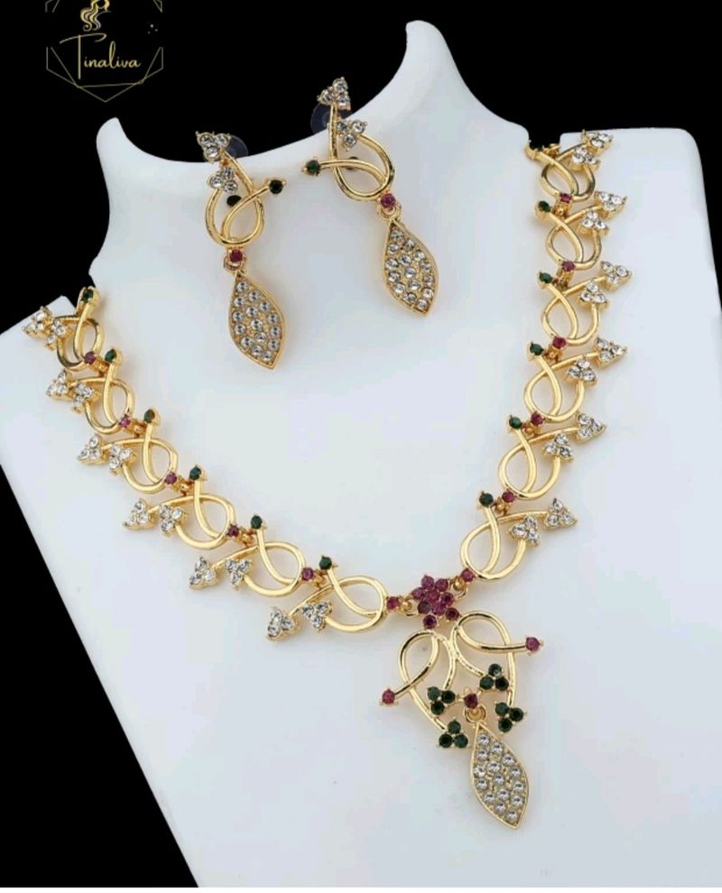 Gold Plated Bras Jewellery @350 Only