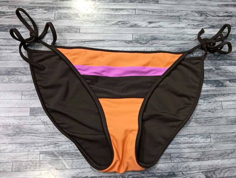 Striped Bikini Bottom🧡
