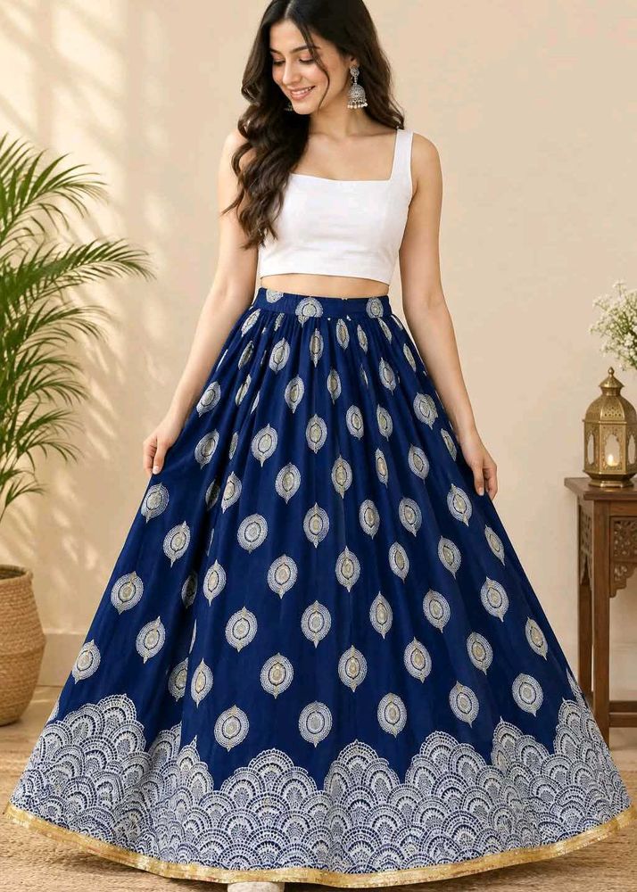 Combo: Printed Long Skirts (Set of 2)
