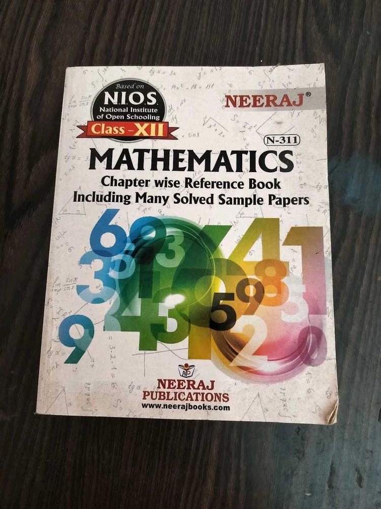 Class 12 Mathematics Reference Book
