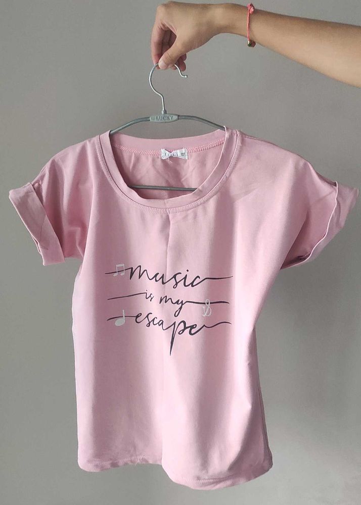 Cute Pink Graphic T-Shirt