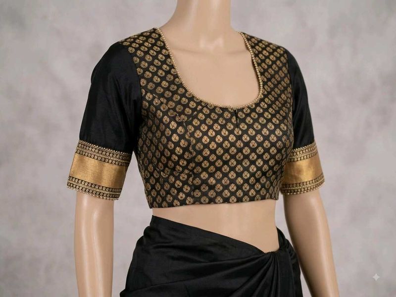 Black &amp; Gold Blouse