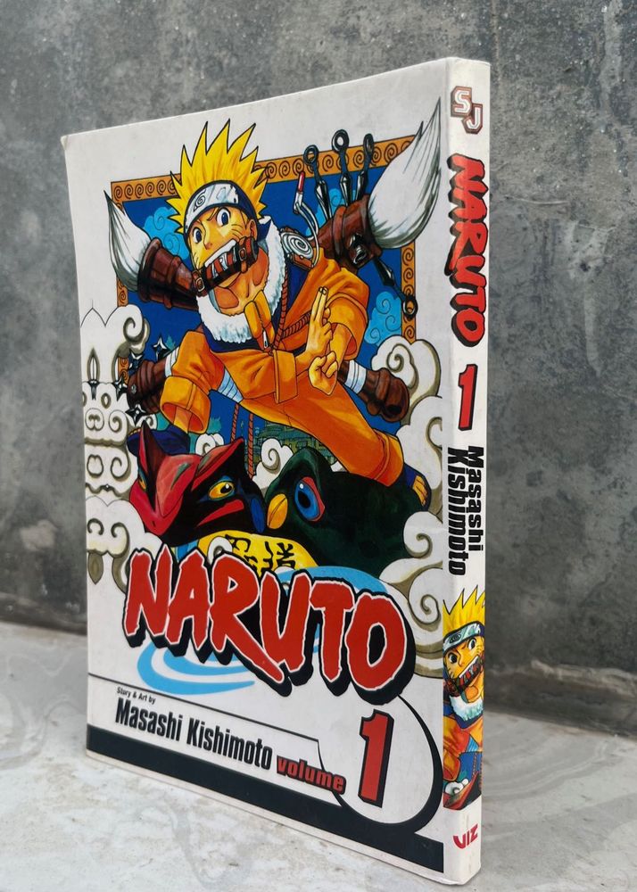 Naruto Manga Volume 1 by Masashi Kishimoto