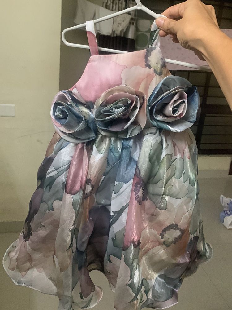 Beautiful Floral Party Dress