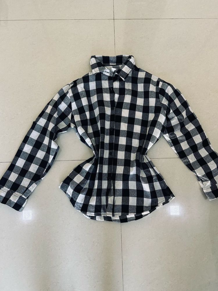 Checkered Flannel Shirt