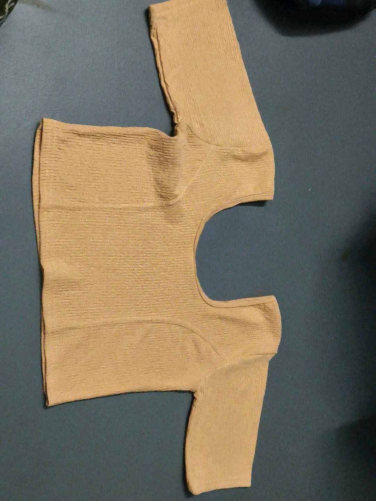 Comfortable Textured Blouse XL