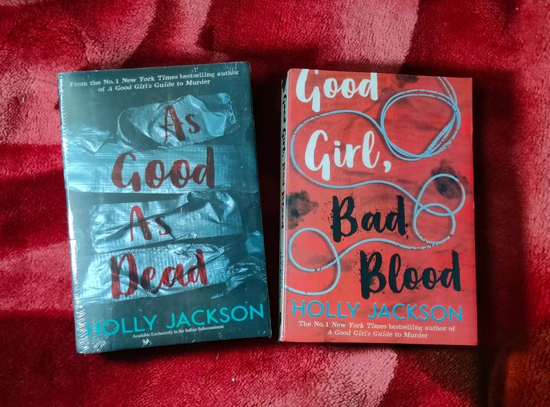 NEW COMBO: As Good As Dead+Good Girl Bad Blood