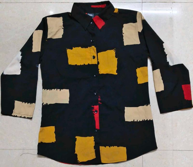 woman's crepe shirt