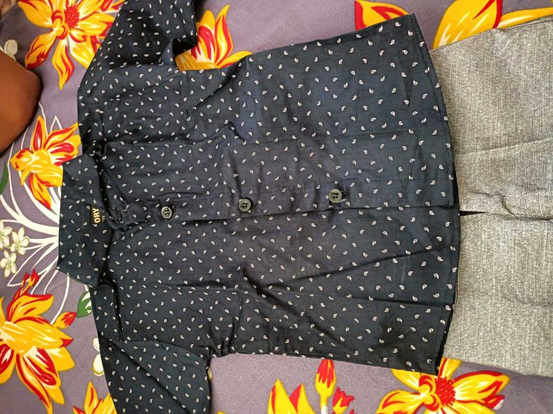 Boys' Dress Shirt &amp; Pants Set
