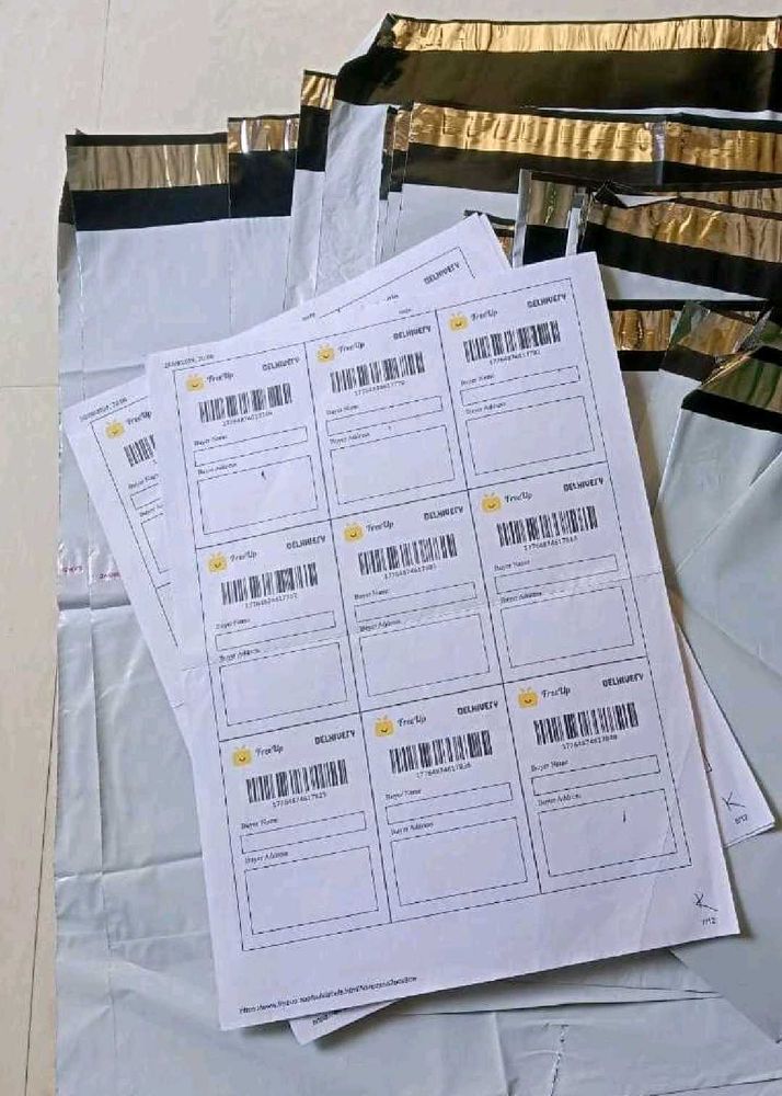 27 Non Sticky Official Labels