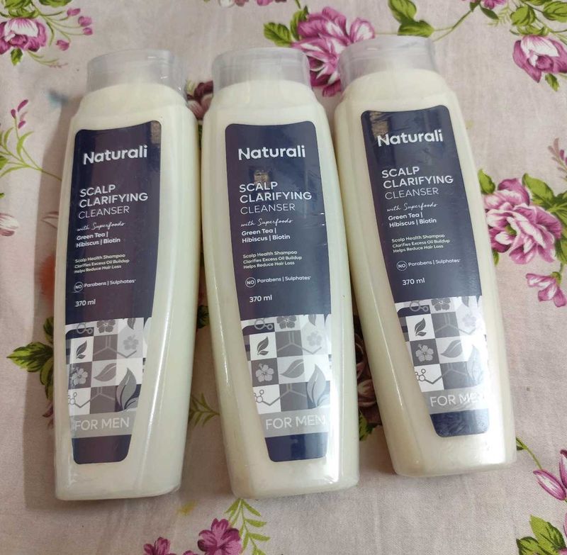 Naturali Scalp Clarifying Cleansers for Men