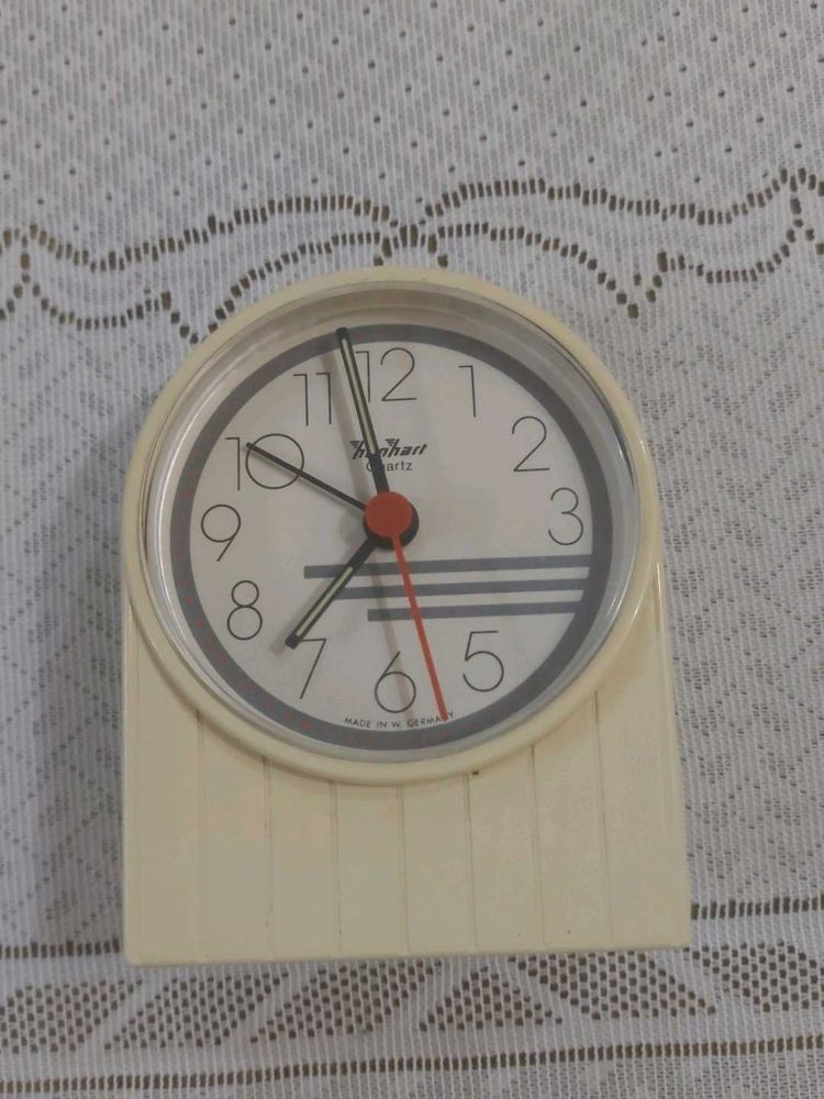 Vintage Hanhart Retro Desk quartz Alarm Clock