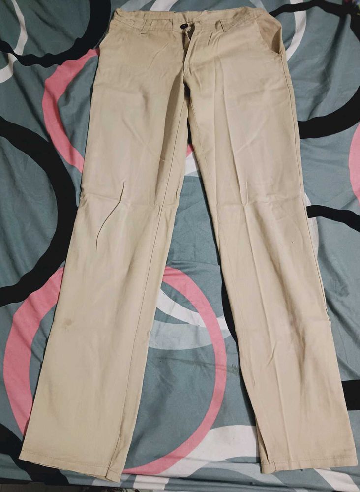 Classic Beige Trousers