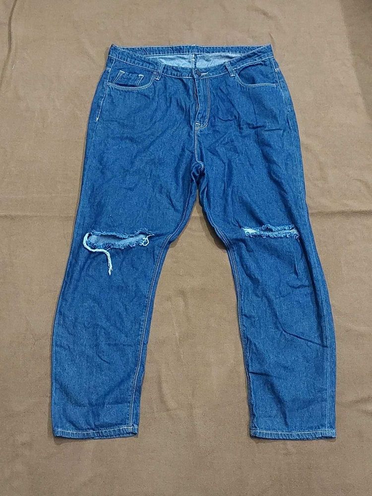Blue Ripped Jeans