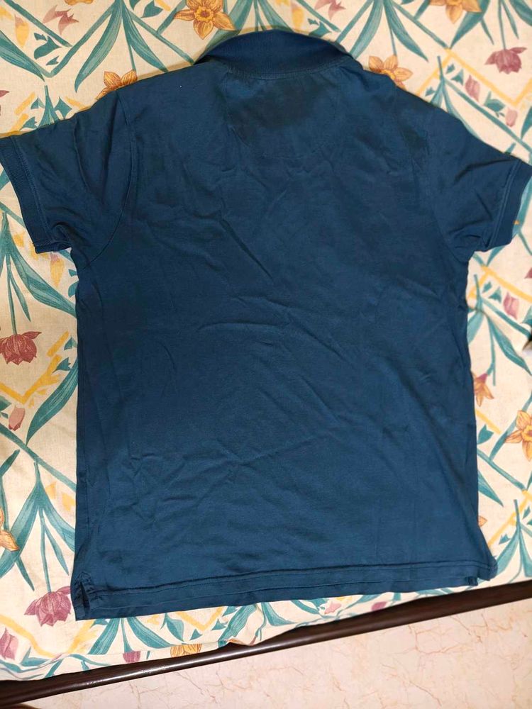 Men's Teal Polo T-Shirt