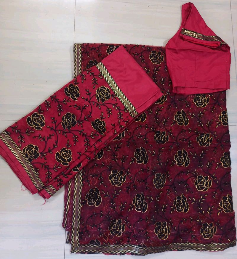 Assamese Traditional  Stitched Mekhela Sador