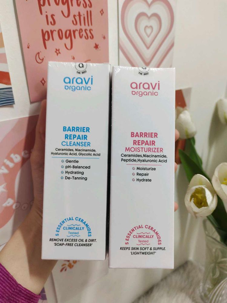 Aravi Organic Barrier Repair Duo 🤍
