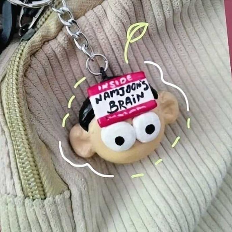 BTS "Inside Namjoon's Brain" Keychain