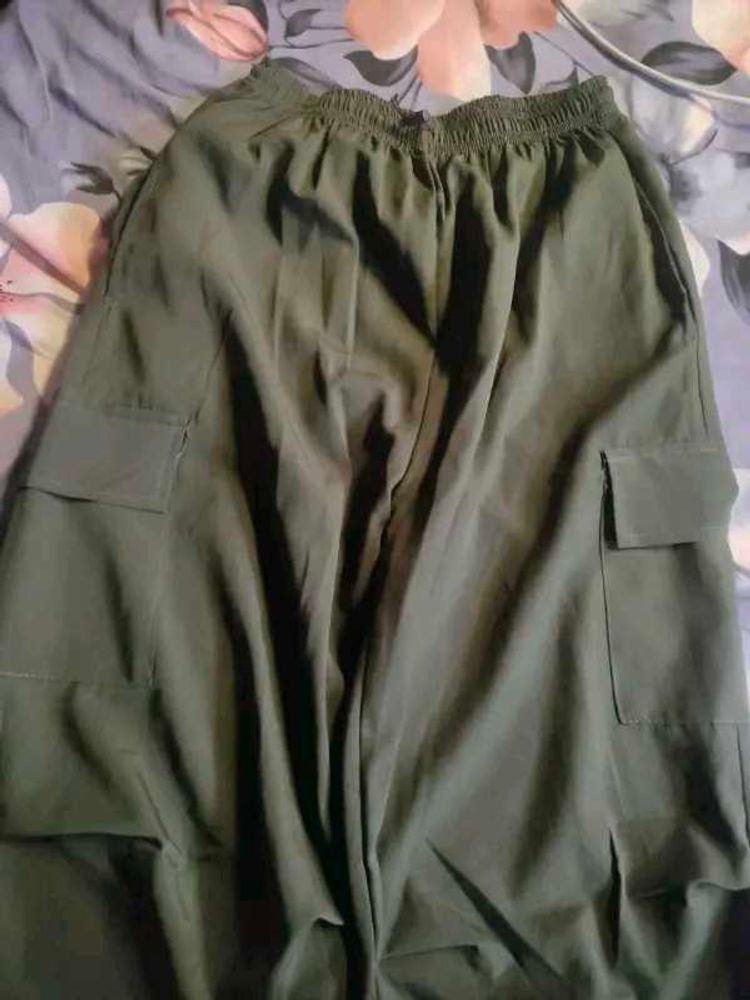 Olive Cargo Pants