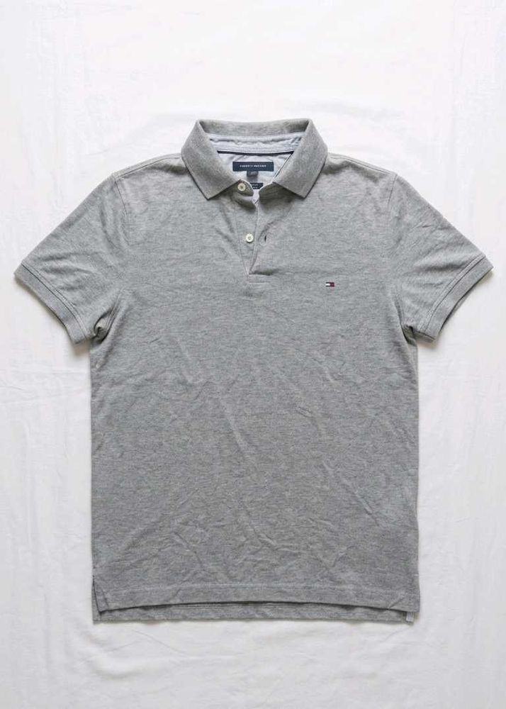 Tommy Hilfiger Men's Grey Polo Shirt